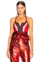 Isabel Marant Toan Bodysuit In Pink,red