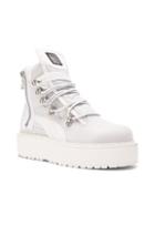 Fenty By Puma Nubuck Sneaker Boots In White