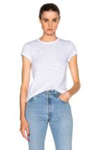 Atm Anthony Thomas Melillo Schoolboy Tee In White