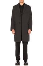 Lemaire Wool Suit Coat In Black