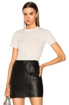 Acne Studios Dorla T-shirt In White