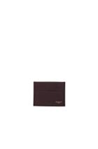 Givenchy Leather Double Cardholder In Purple