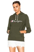 Champion Classic Hoodie In Green