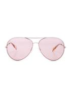 Oliver Peoples Sayer Sunglasses In Metallics,pink