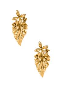 Jennifer Behr Kamille Earrings In Metallic