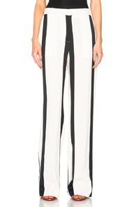 Acne Studios Obel Striped Trousers In Neutrals,stripes
