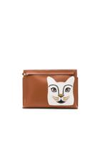 Loewe Cat T Pouch In Brown