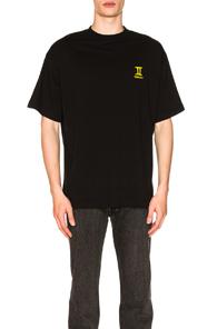 Vetements Gemini Horoscope Tee In Black