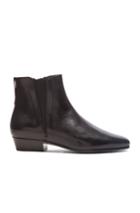 Isabel Marant Etoile Patsha Lennon Leather Boots In Black