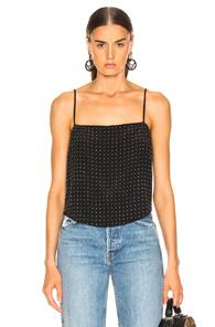 Fleur Du Mal Straight Across Cami In Black