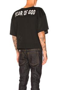 Fear Of God Mesh Football Jersey In Black