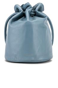 Mansur Gavriel Drawstring Pouch In Blue