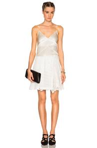 Burberry Prorsum Cami Dress In White,neutrals