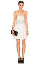 Burberry Prorsum Cami Dress In White,neutrals