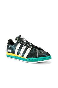 Adidas By Raf Simons Samba Stan Sneaker In Black,green