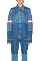 Calvin Klein 205w39nyc Denim Jacket In Denim Medium