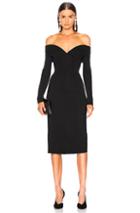 Cushnie Et Ochs Off Shoulder Pencil Dress In Black