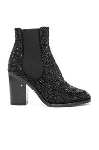 Laurence Dacade Glenn Booties In Black,metallics