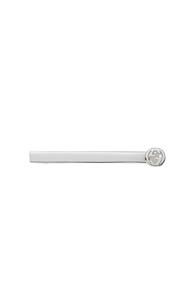 Gucci Interlocking G Tie Bar In Metallics