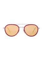 Thom Browne Sunglasses In Red,metallics