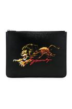Givenchy Large Zipped Pouch In Black