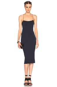 T By Alexander Wang Cami Tank Dress In Blue