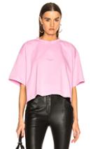 Acne Studios Cylea Tee In Pink