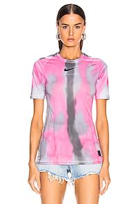 1017 Alyx 9sm X Nike Short Sleeve Sponge Tee In Gray,ombre & Tie Dye,pink