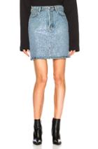 Acne Studios Sharmayne Skirt In Blue