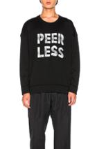 Visvim Jumbo Crewneck Sweater Peerless In Black