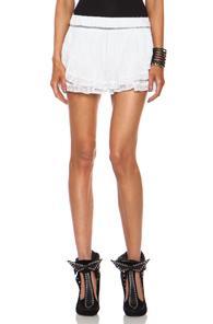 Isabel Marant Oriane Ramie Skort In White