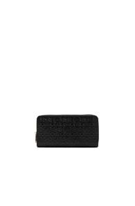 Loewe Zip Around Wallet In Black