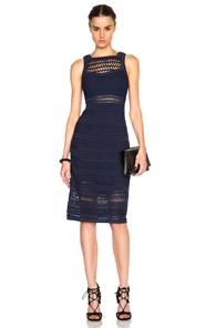 Ohne Titel Crochet Dress In Blue