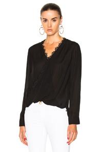L'agence Rosario Top In Black