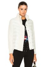 Moncler Maglione Tricot Jacket In Neutrals,white
