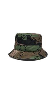 Valentino Bucket Hat In Camo,green