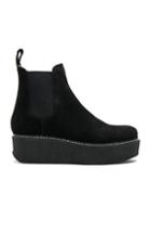 Flamingos Suede Gibus Boots In Black