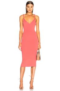 Dion Lee Twist Shoulder Dress In Pink