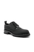 Marni Lace Up Leather Dress Shoes In Black