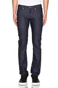 Naked & Famous Denim Skinny Guy 12 Oz In Blue