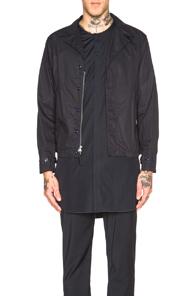 Engineered Garments M 41 Jacket In Blue
