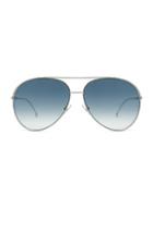 Fendi Aviator Sunglasses In Blue