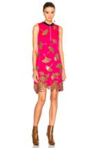 3.1 Phillip Lim Gingko Shift Dress In Pink,metallics
