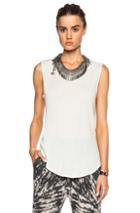 Raquel Allegra Muscle Tee In White