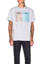 Raf Simons Regular Fit Lsd Xtc Tee In Gray