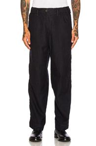 Kolor Beacon Cotton Wool Trousers In Blue