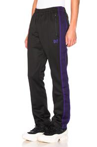 Needles Narrow Track Pant In Black