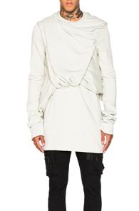 Rick Owens Emotion Top In Gray