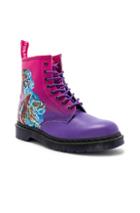 Dr. Martens X New Order 1460 Technique In Abstract,pink,purple