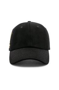 Calvin Klein Est. 1978 Logo Denim Cap In Black,yellow